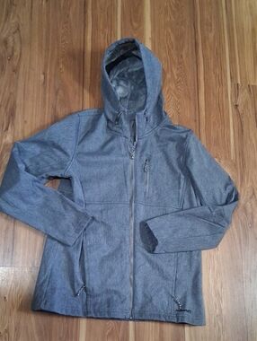 Avalanche Hooded Windbreaker Jacket - Gray